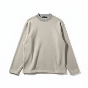 Zegna Sport High-End Mock Neck Sweater - Men's XXL - Italian-Made Luxe Fleece